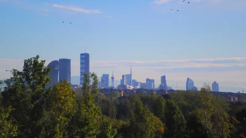 Anteprima webcam Milano Skyline