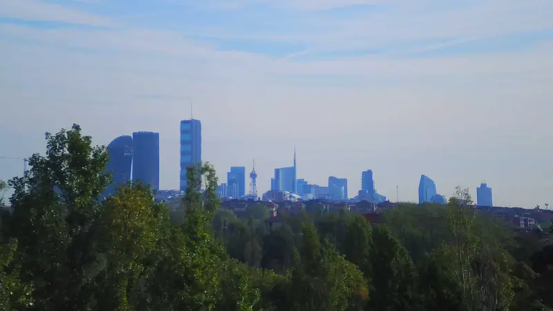 Anteprima webcam Milano Skyline