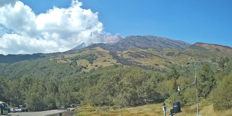 Webcam TLAPSE Rifugio Citelli Vista Etna