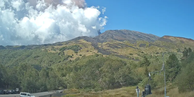Webcam TLAPSE Rifugio Citelli Vista Etna