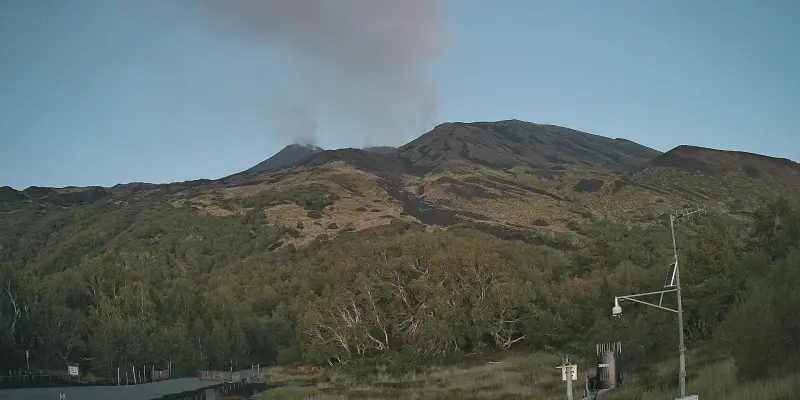 Webcam TLAPSE Rifugio Citelli Vista Etna