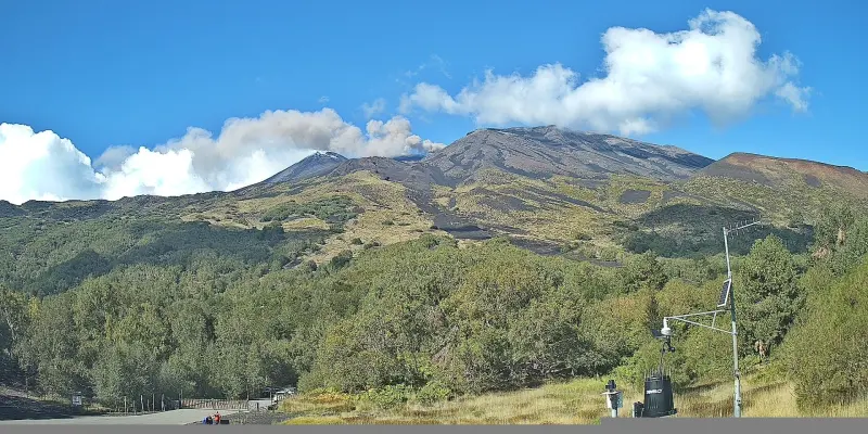 Webcam TLAPSE Rifugio Citelli Vista Etna