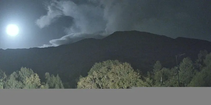 Webcam TLAPSE Rifugio Citelli Vista Etna