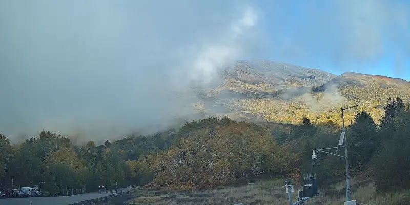 Webcam TLAPSE Rifugio Citelli Vista Etna