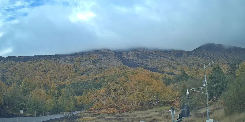 Webcam TLAPSE Rifugio Citelli Vista Etna
