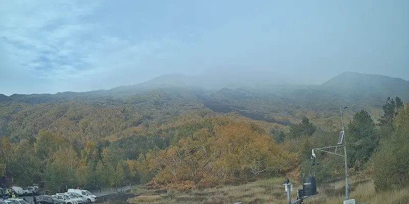 Webcam TLAPSE Rifugio Citelli Vista Etna
