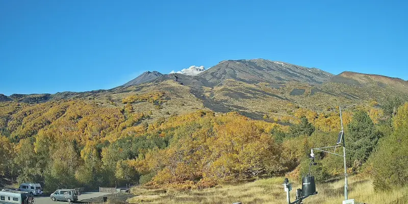 Webcam TLAPSE Rifugio Citelli Vista Etna