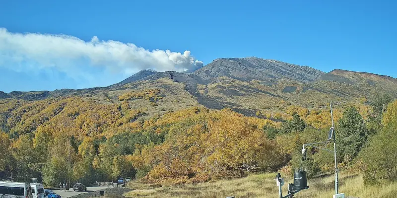 Webcam TLAPSE Rifugio Citelli Vista Etna