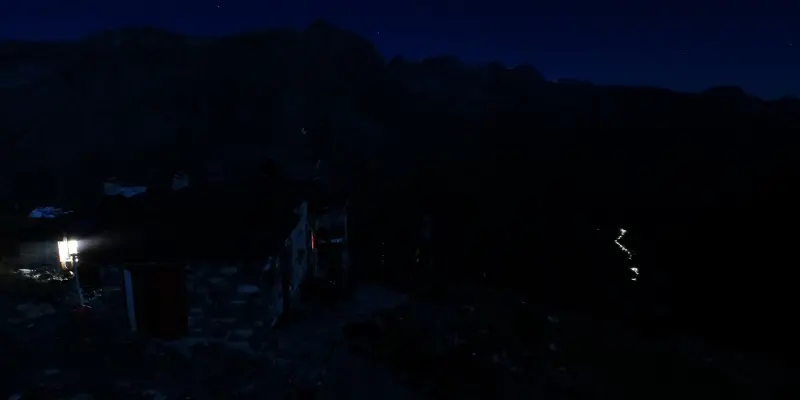Webcam TLAPSE Rifugio Del Grande Camerini
