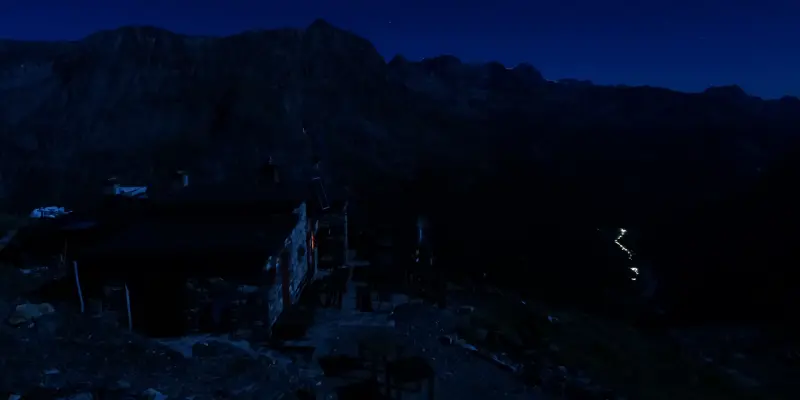 Webcam TLAPSE Rifugio Del Grande Camerini