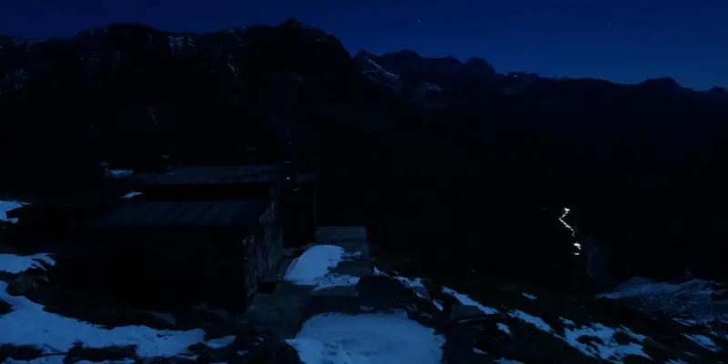 Webcam TLAPSE Rifugio Del Grande Camerini