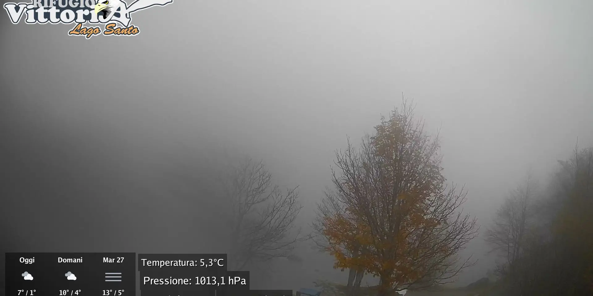 Webcam Rifugio Vittoria Emilia Romagna in diretta