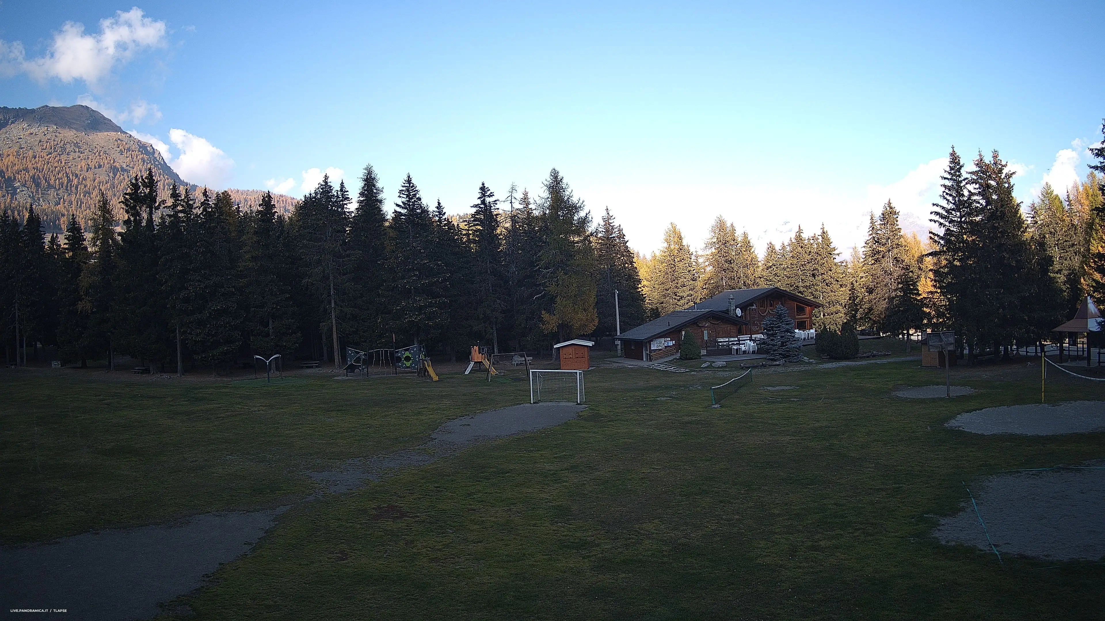 Webcam Torgnon – Sci Nordico – Plan Prorion Valle d'Aosta in diretta