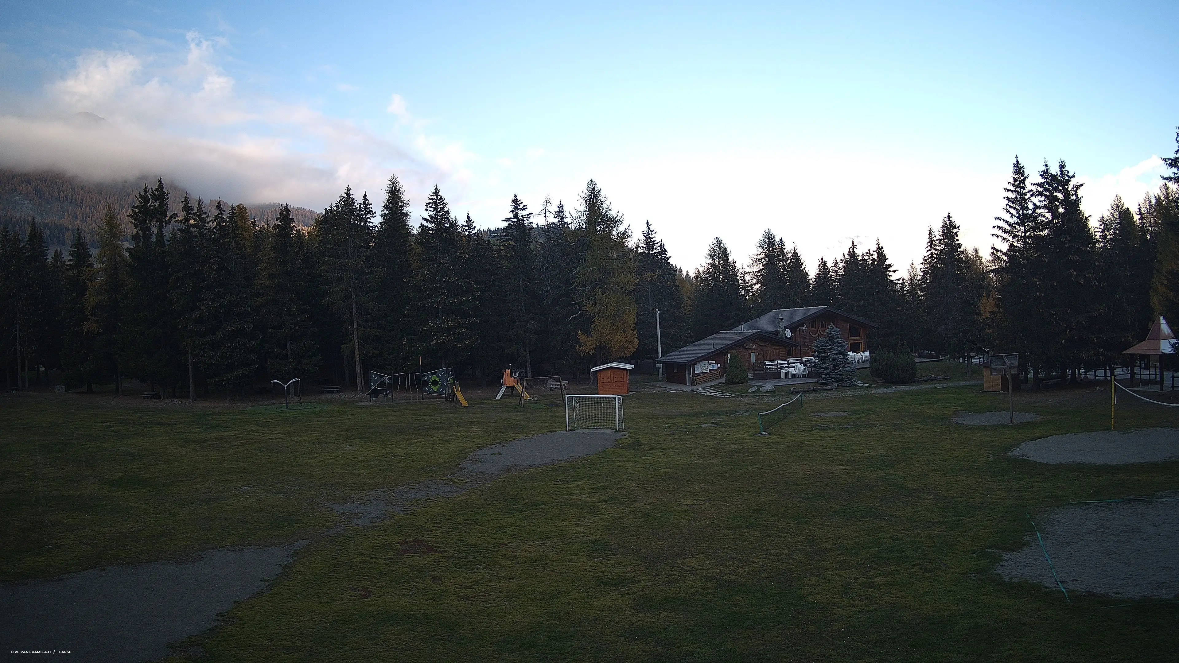 Webcam Torgnon – Sci Nordico – Plan Prorion Valle d'Aosta in diretta