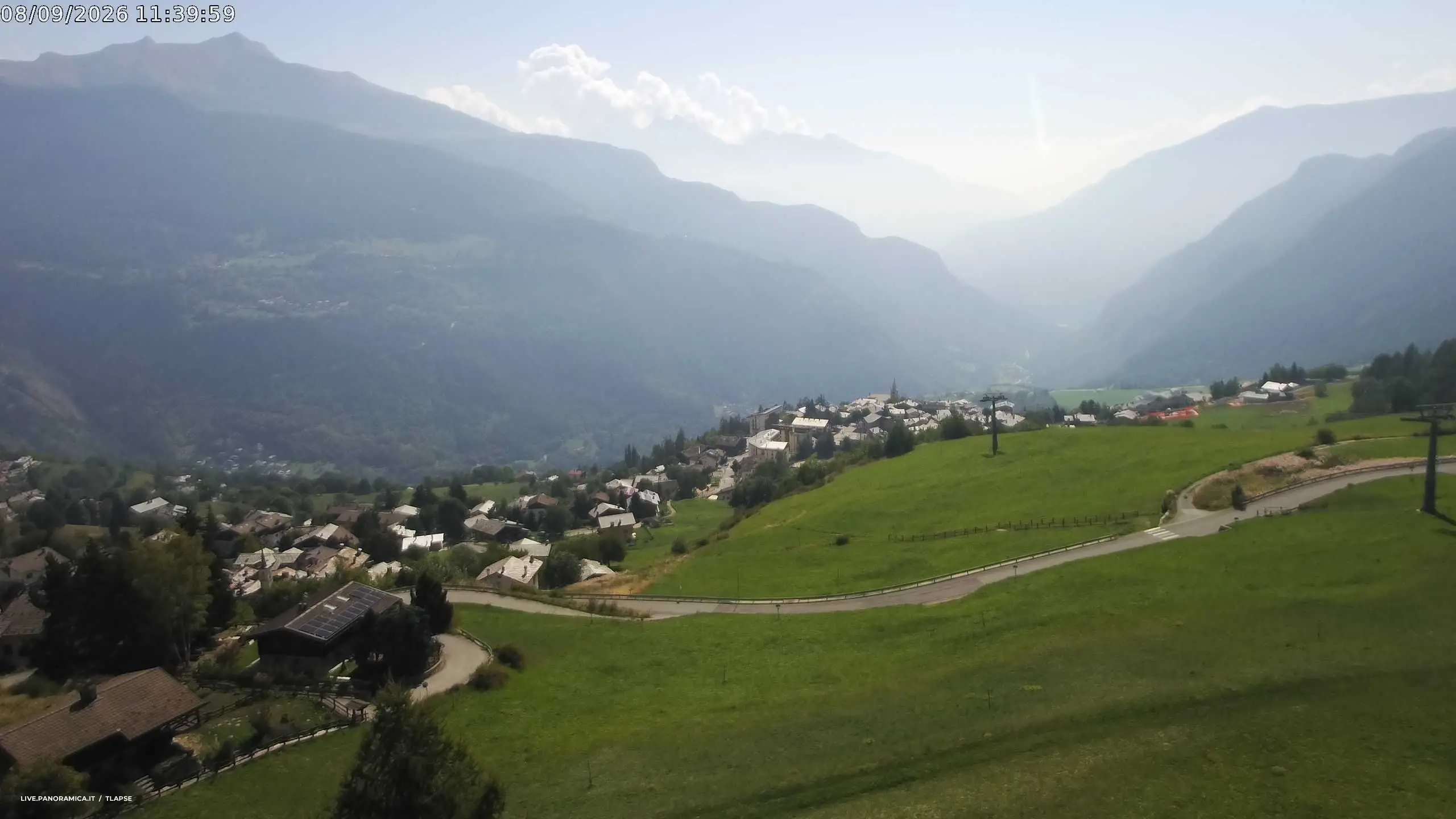Webcam Torgnon Valle d'Aosta in diretta