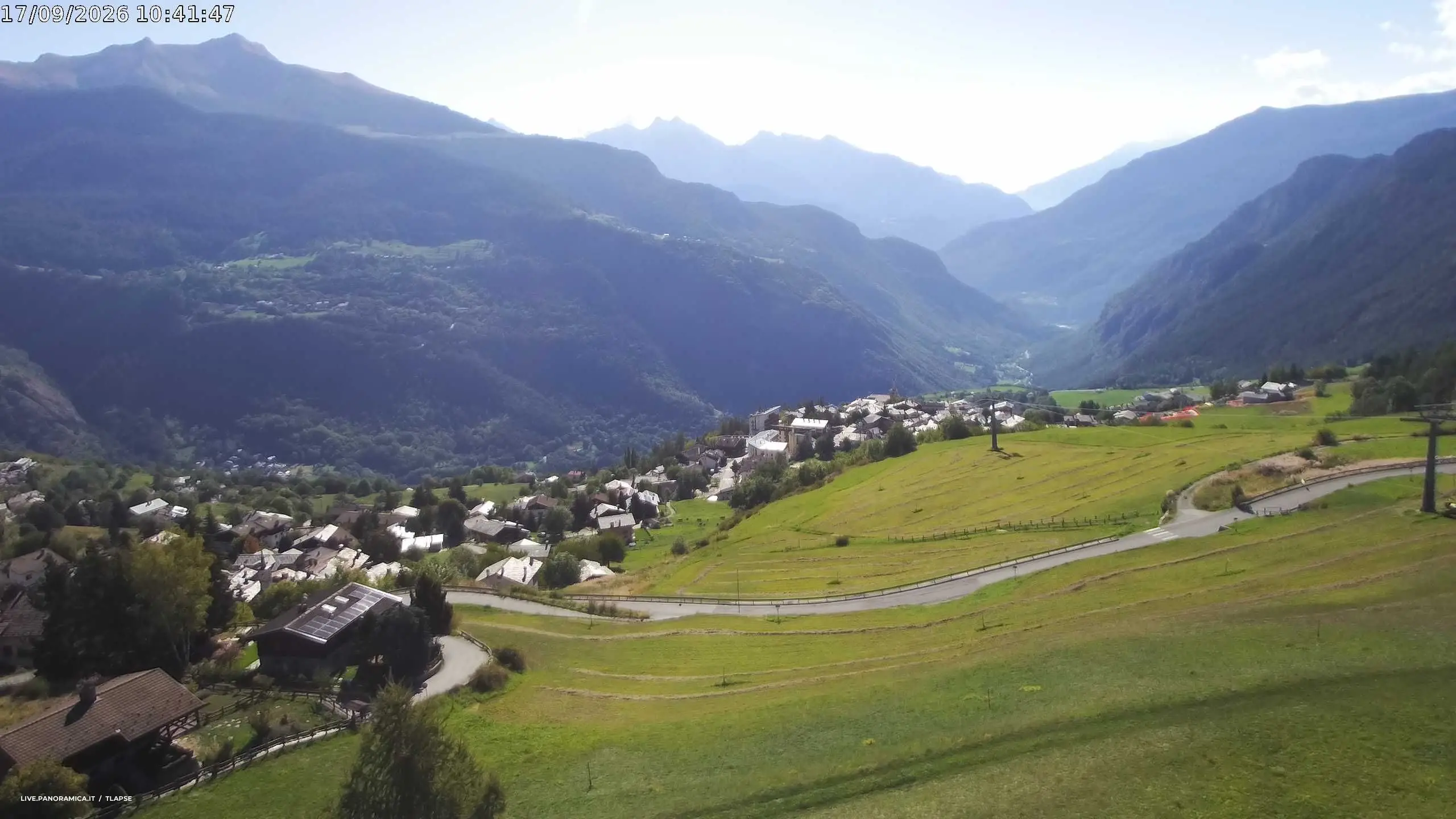 Webcam Torgnon Valle d'Aosta in diretta