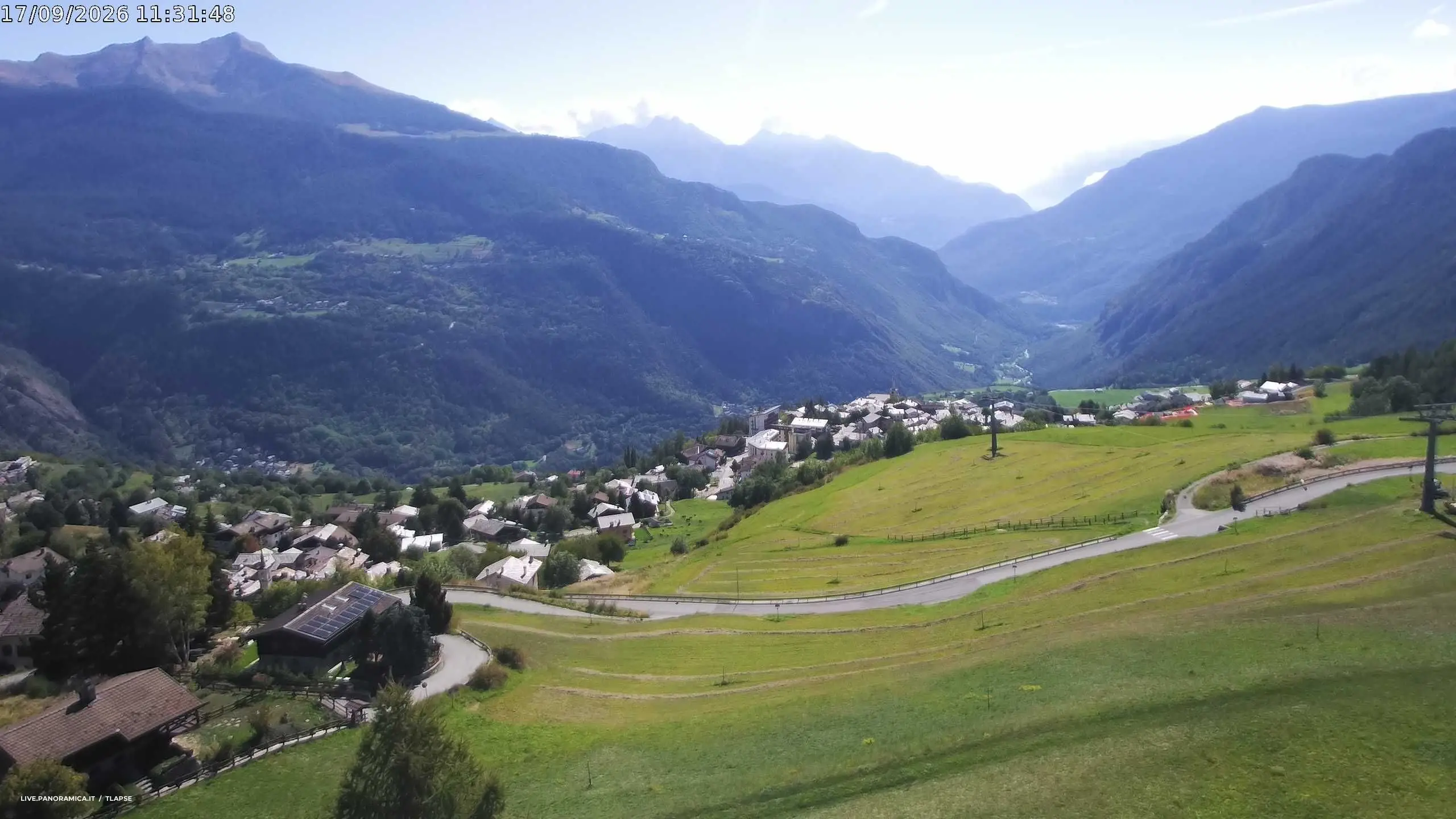 Webcam Torgnon Valle d'Aosta in diretta