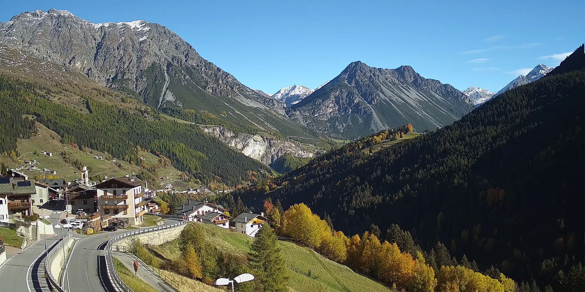 Webcam Valdidentro Lombardia in diretta