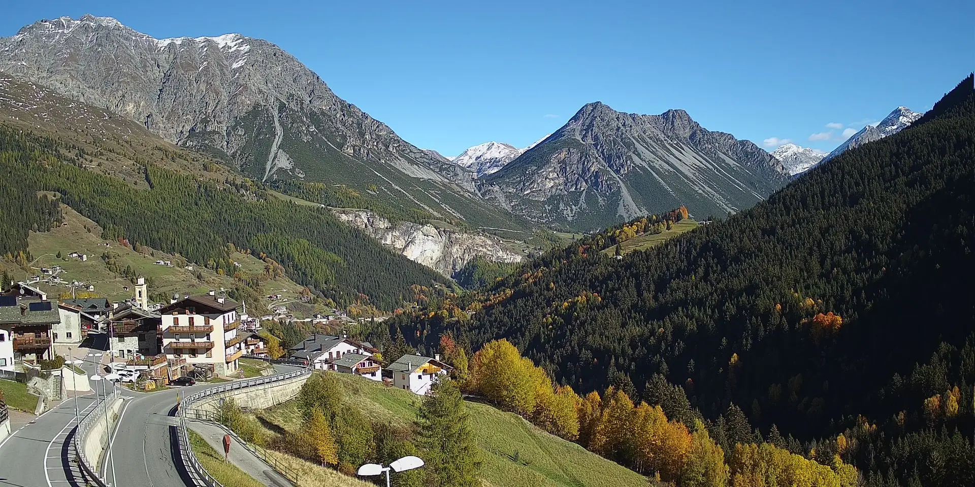 Webcam Valdidentro Lombardia in diretta